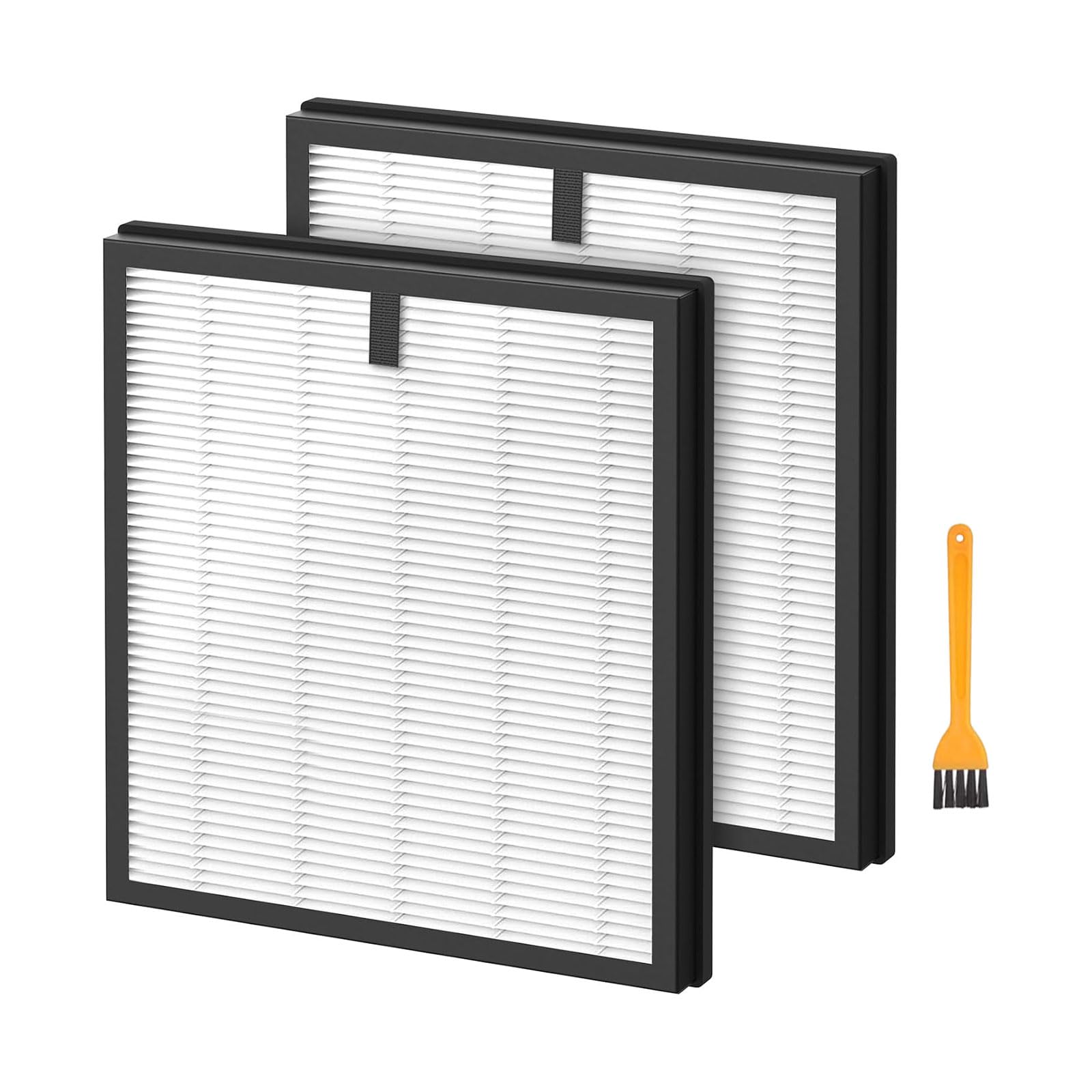 2-Pack HY4866 Replacement Filter Compatible with MORENTO, WESTHEY, YIOU M1 & FETIONS FT5000 Air Purifiers, 3-in-1 H13 True HEPA with Activated Carbon, Replaces Part #HY4866U