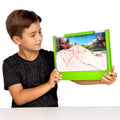 Uncle Milton Giant Ant Farm - Large Viewing Area - Care for Live Ants - Nature Learning Toy - Science DIY Toy Kit - Great Gift for Boys & Girls, Green
