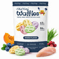 Waffle Freeze Dried Chicken Cat Treats | Healthy Kitten Treats Inspected in USA | Human Grade Dog & Cat Food Toppers | Without Additives, 4 Flavors, 4.0 oz