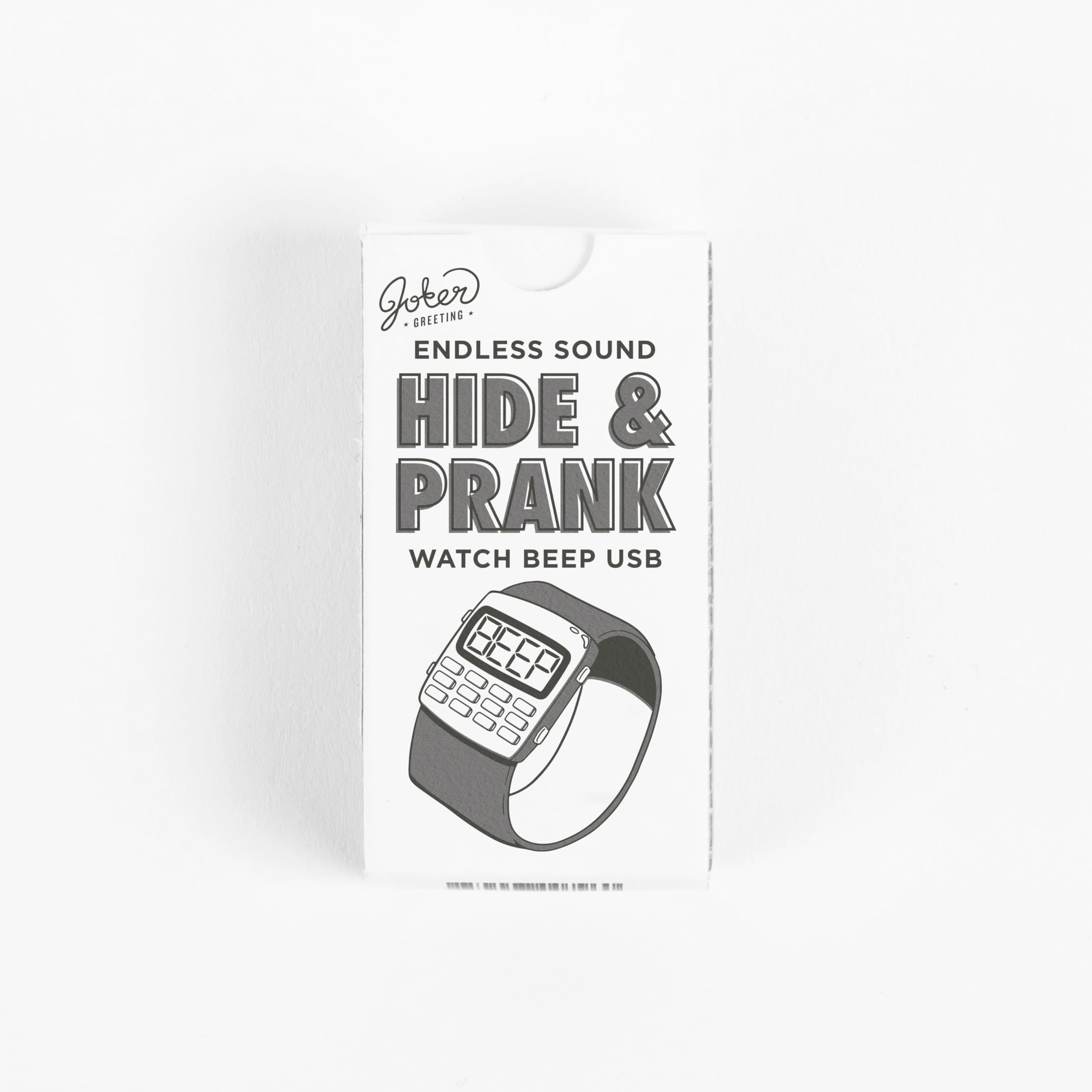 USB Watch Beep Prank Device - Endless Random Office Computer Joke Gift with Intermittent Timer Sounds