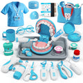 Lehoo Castle Doctor Kit for Toddlers 3-5, Kids Dentist Play Set, Toys for 4+ Year Old Girls Boys, Pretend Play for Toddlers 2-4, Kids Doctor Playset, Medical Kits for Boys 3+