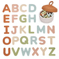JoyCat Silicone Alphabet Magnetic Letters, 26 Uppercase ABC Fridge Magnets for Toddlers & Kids 3+, Preschool Learning Refrigerator Toy Set, Birthday Gifts for Boys Girls (Muted Color)