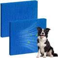 20x20x1 Reusable Air Filter 2 Pack Cut To Fit for Home Furnace AC HVAC Vents, Washable High Air Flow Polyester Fiber Filter Media (20x20x0.7in Actual)