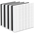 AP 1512HH Replacement Filter for Coway, 4 Filters & 4 Carbon Pre-Filters | Compatible with Coway Airmega AP 1512HH 200M AP 1512HH FP AP 1518R AP 1519P models