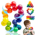Sensory Autism Balls Toy for Toddler Kids, Airplane Travel Toys for Age 3-5 5-7 3-4 4-8 School Fidget Classroom Autistic Calm Down Treasure Prize Box Dementia Activities Easter Basket Stuffers Gifts