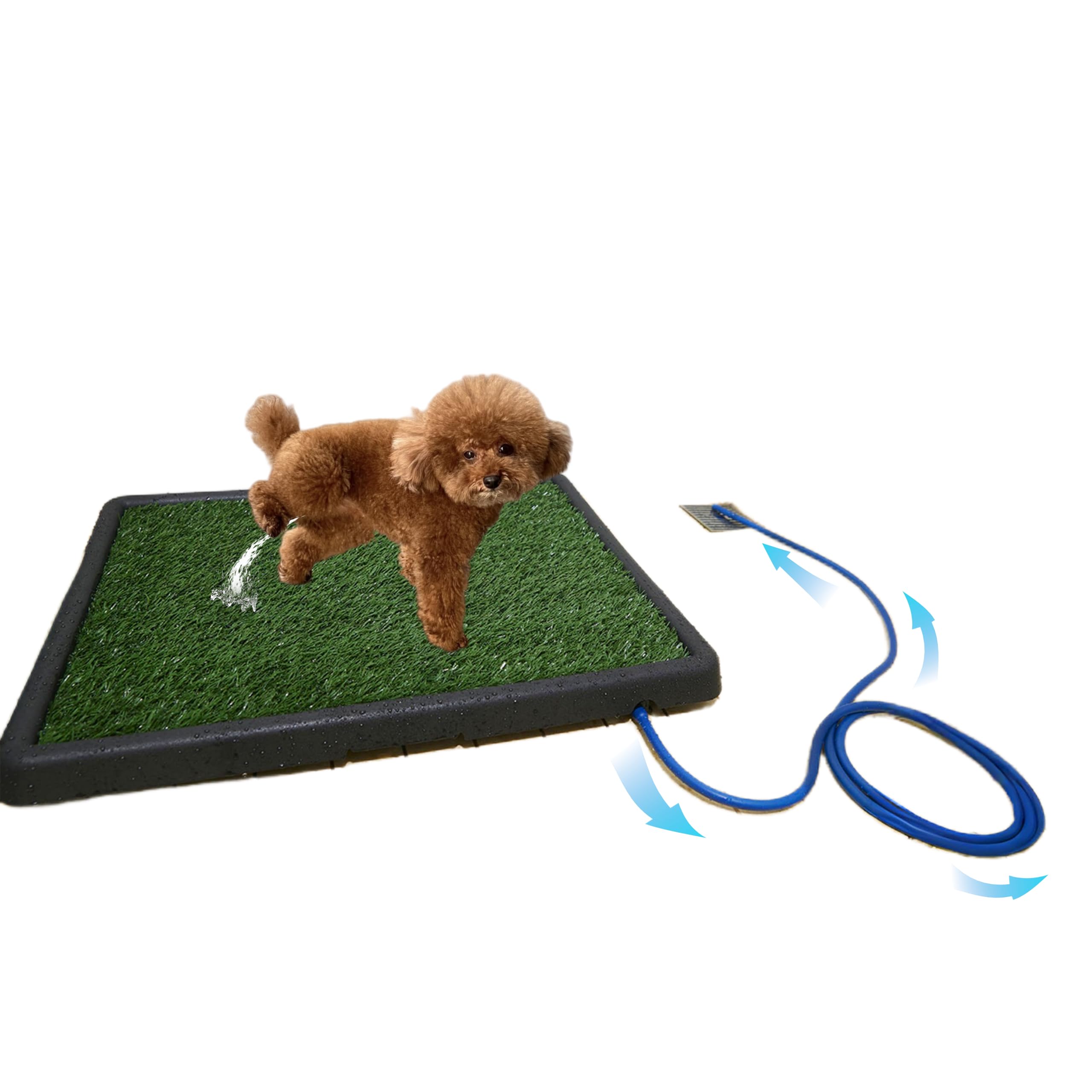 Dog Grass Mat,Pet Toilet,Dog Potty Grass,Drainage Pet Toilet,Replace Pets Toilets,Suitable for The Vast Majority of Dogs and Cats.25 * 20 * 2 in