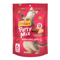 Purina Friskies Cat Treats, Party Mix Mixed Grill Crunch - (Pack of 6) 6 oz. Pouches