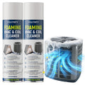 Foaming AC Coil Cleaner: No-Rinse Deep Cleaning Spray for Evaporator and Condenser Coils for Routine Household Air Conditioner Coil Maintenance and Airflow Support - 19 Oz