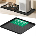 Portable Air Conditioner Silicone Mat: 20''x20''x0.7'' Waterproof Portable AC Drip Pan - Non-Slip Soft Drip Tray with Raised Edge - Ideal for Ice Maker Mini Fridges & Electrical Appliances - Black