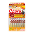 INABA Churu for Senior 10+, Creamy Lickable Cat Treats with Taurine, Vitamin E & C, 0.5 Ounces Each, 20 Tubes, Chicken Variety