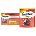 Temptations Classic Cat Treats, Rockin' Lobster Flavor, Crunchy and Soft Cat Treats 6.3 oz. Pouch (Pack of 10)