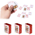 3 Decks Mini Playing Cards, Party Spoof Fun Smal Playing Cards, Miniature Poker Cards, Mini Poker Game for Adults, Party Favor, Tiny Deck of Novelty Party Gift for Par, Christmas, Halloween(Small)