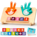 MOTREE Preschool Learning Toys for Toddlers 2-4, Educational Math Manipulatives Number Counting Blocks for Kids, Montessori Toys for 3-5 Year Old Boys Girls Birthday Gifts