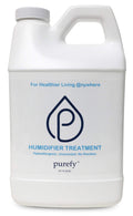 PUREFY Ultrasonic & Evaporative Humidifier - 68 oz Hypoallergenic, Unscented, No Residue, Baby Safe, Auto Cleaning