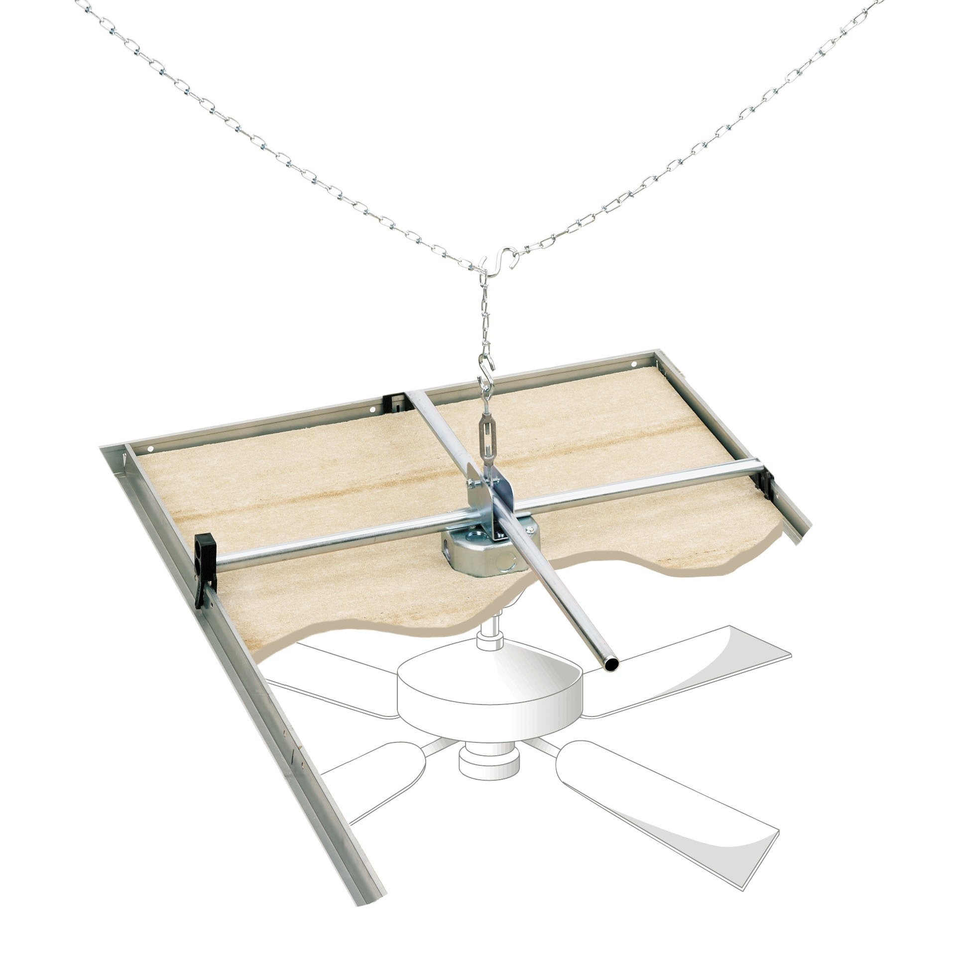 Westinghouse 0107000 Saf-T-Grid for Suspended Ceilings