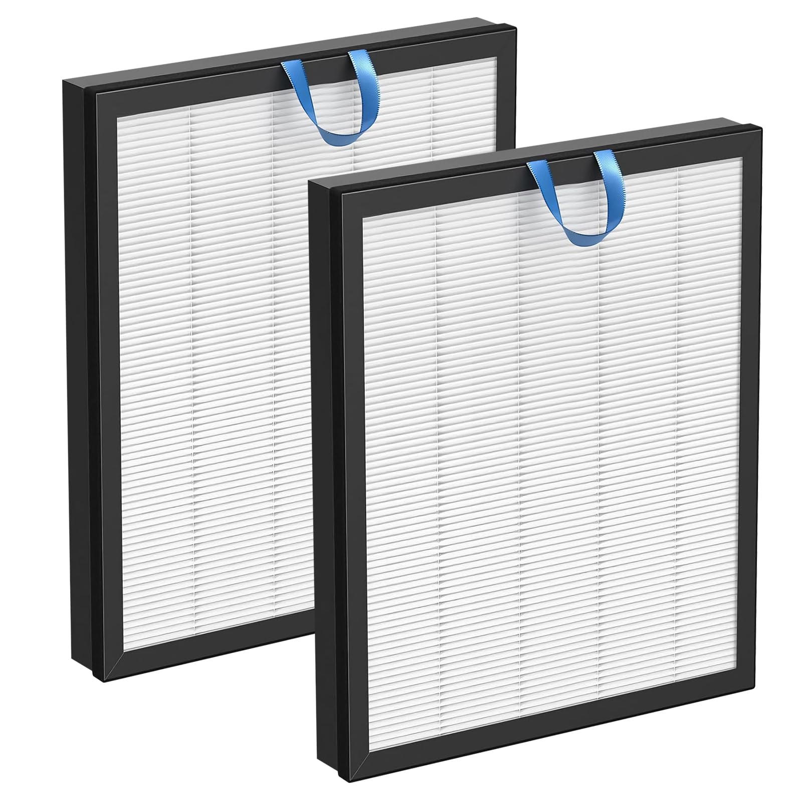 2 Pack Vital 200S Replacement Filter Set, H13 True HEPA Filter with High-Efficiency Activated Carbon, Compatible with LEVOIT Vital 200S & 200S-P Air Purifier, 200S-RF, LRF-V201-WUS, White