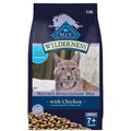 Blue Buffalo Wilderness Natural Mature Dry Cat Food for Cats 7+ Years, High-Protein and Grain-Free Diet, Supports Immune System Health and Energy to Stay Active, Chicken, 5-lb. Bag