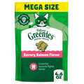 Greenies Cat Treats, Feline Veterinarian-Recommended Adult Natural Dental Cat Treats, Savory Salmon Flavor, 4.6 oz. Pouch
