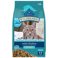 Blue Buffalo Wilderness High-Protein, Grain-Free Natural Dry Food for Adult Cats, Indoor Hairball Control, Chicken, 11-lb. Bag