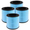 AP0601 Replacement Filters, Compatible with AIRTOK AP0601 Air Purifier,4-in-1 H13 True HEPA Filters, High-Efficiency Activated Carbon Filter, AP0601-RF 4 Pack