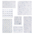 Amazon Basics Cabinet Door Bumpers, Clear Self Adhesive Pads for Surface Protection, Noise Reduction and Sound Dampening, Rubber Stoppers for Drawers and Cupboards, 300-Piece, 6.9 x 4.5 x 0.6 inch