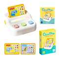 Learning Toys for Kids Ages 3-5, Educational Quiz Game with 800 Q&A Questions, Montessori Brain Training Activity, Autism Sensory Speech Therapy Gift for Preschool Boys Girls