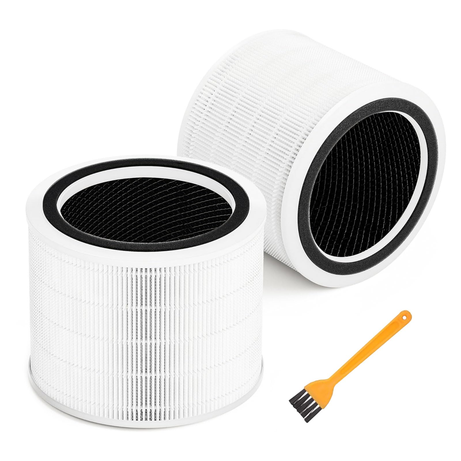2 Pack Core 200S Replacement Filter, Compatible with LEVOIT Core 200S Smart WiFi Air Purifier, Compare Part# Core 200S-RF, Core 200S-P