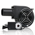 KUNRISE BBQ 97mm × 33mm Blower Fan, High Airflow 110V 120V Variable Speed Centrifugal Fan with AC Plug for Camping, Charcoal Ignition, Outdoor Cooking, Fireplace, Bellows or Wood Stove