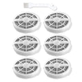 6 Pack Replacement HEPA Filter with Activated Carbon for Frida Baby Air Purifier 3 in 1, RIGOGLIOSO Air Purifier GL2103 and SY900S, JINPUS GL-2103, LTLKY 900S, Meleden Air Purifier GL2103