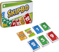 Mattel Games Skip Bo Card Game in Decorative Tin with 162 Cards, Sequencing Family Game for 2 to 6 Players, Kids Gift for Ages 7 Years & Older (Amazon Exclusive)