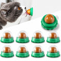 Balacoo 9 Pcs Cat Snacks Candy Ball - Wall Lickable Sugar Balls, Edible Cat Sugar Energy Balls, Cat Lickable Treats Balls, Kitten Licking Sweet Ball, Kitten Treats Licking Candy
