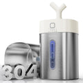 Feekaa Stainless Steel Humidifier, Easy Clean Dishwasher Safe, 4L/1Gal Cool Mist Humidifiers for Bedroom, Humidifiers for Baby, Humidifier Large Room for Nursery, Plant, Office, Living Room, White