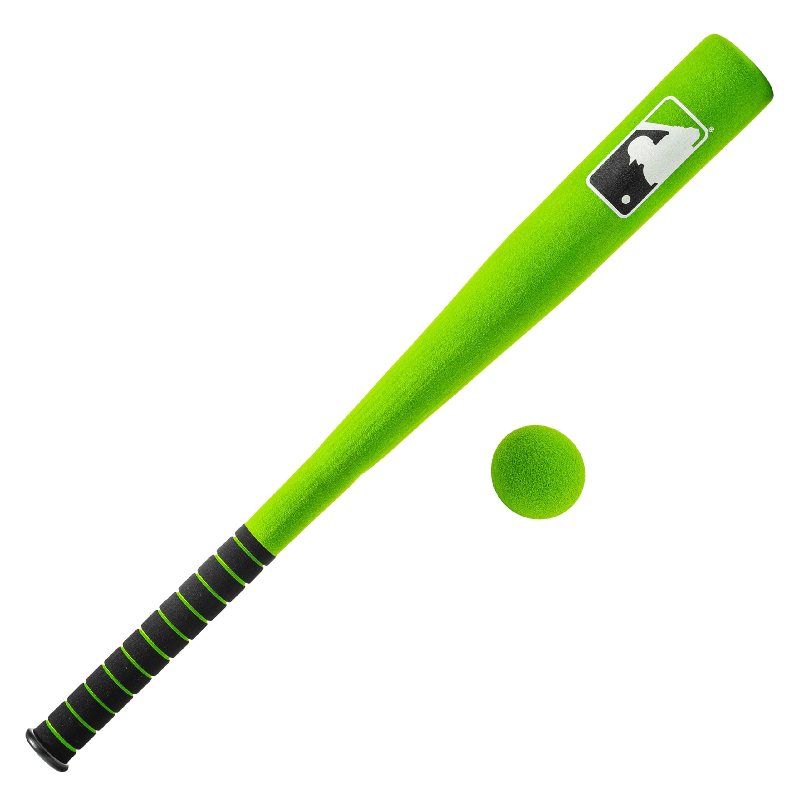 Franklin Sports MLB Kids Foam Baseball Bat + Ball Sets - Indoor + Outdoor Soft Foam Baseball Bats for Kids + Toddlers - Regular + Jumbo Barrels - 24" or 27" Length