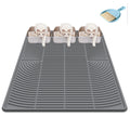 Silicone Cat Litter Mat XL, 47'' x 35'', Extra Large Waterproof Trapping Mat for Litter Box, Easy Clean & Non-Slip