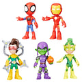 Spidey and his Amazing Friends Hasbro Marvel, Friends & Foes Pack, 5 Action Figures, 4-Inch, Preschool Super Hero Toys for Kids Ages 3 and Up (Amazon Exclusive)