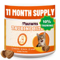 330 Bites Taurine for Cats for Heart & Eye Health – with Omega-3, CoQ10, Lutein and Vitamins for Cats – Natural Antioxidant Support for Kittens, Adult & Senior Cats 7.76 oz