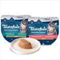 Blue Buffalo Tastefuls Spoonless Singles Variety Pack, Wet Cat Food Paté, 2.6-oz. Twin-Pack Trays, Whitefish/Tuna & Salmon Entreé (12 Count)