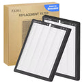 2 Pack ZX001 Filter Replacement Compatible with Bmasse ZX001 Air Purifier for Home Large Room Up to 3000 Ft², Pet Air Purifier Filters for Bedroom, Pollen Dander Smoke Dust,White