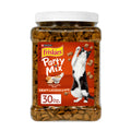 Purina Friskies Party Mix Gravy-Licious?Crunch Chicken and Gravy Flavors?Cat Treats - 30 oz Canister