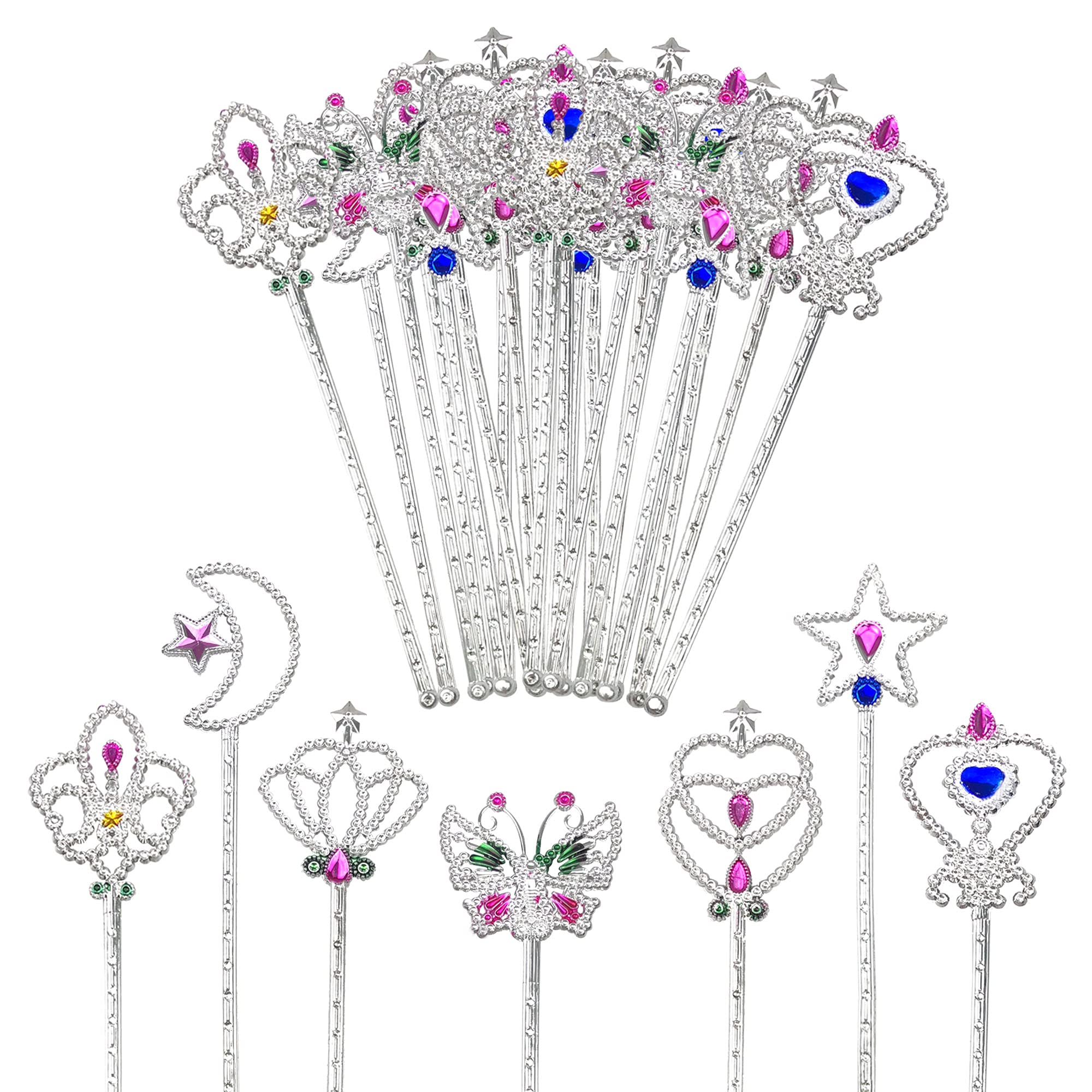 Fairy Magic Dress-Up Wand Set Princess Wand Girl Dress-Up Game Costume Cosplay