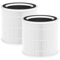2 Packs PX500 Replacement Filters Compatible with Purivortex PX500 Air Purifier, 3-in-1 HEPA Replacement Filter, White