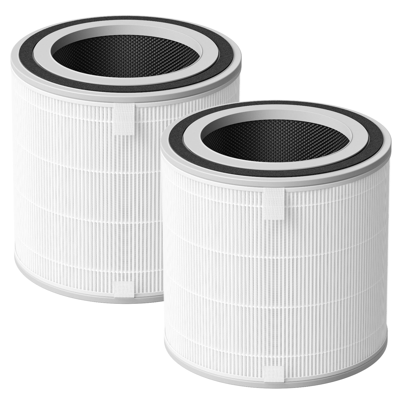 2 Pack Filter Compatible with SwitchBot Air Purifiers, 3-Stage HEPA Filtration with 2 Washable Filters, Compare to Part W5302310