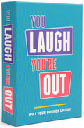 You Laugh You're Out [A Party Game with Hilarious Charades Family Card Games for Adults & Teens | Great Gift for Father's Day | 125 Prompt Cards Fun for Family Game Nights & Parties | Ages 14+]