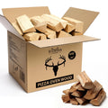 BIG HORN OUTDOORS Pizza Oven Wood, 4.5 Inch Mini Logs Kiln-Dried Oak Firewood for Big Horn, Ooni, Gozney, Solo Stove, and Other Wood-Fired Pizza Ovens, Smoker and Fire Pits, Approx. 10lbs