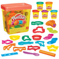 Play-Doh Fun Tub Set, 19 Accessories & Reusable Storage Container, Preschool Toys, Kids Arts & Crafts, Back to School Gifts, Ages 3+ (Amazon Exclusive)
