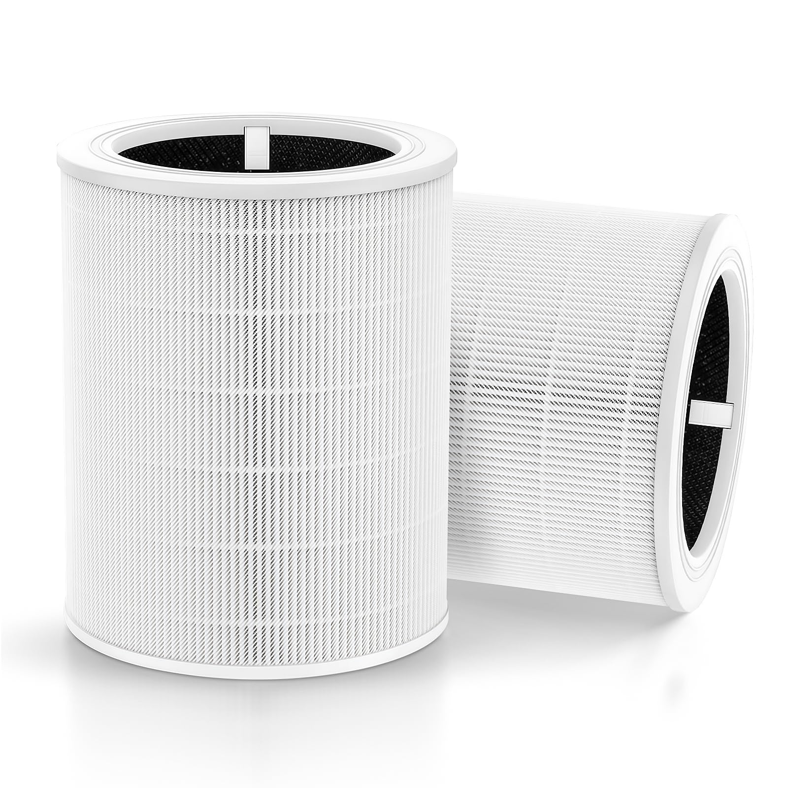 Core 600S Replacement Filter Compatible with LEVOIT Core 600S-RF & Core 600S-P Air Filter, 3-in-1 High-Efficiency Filter Core 600S for Home Large Room, 2 Pack
