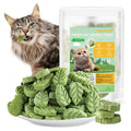 100g/3.52oz Cat Grass Treats, Cat Grass Teething Stick for Hairball Remove and Teeth Cleaning, Edible Cats-Grass Stick Snack