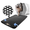 Cat litter Mat, Double Layer EVA Foam, Water & Urine Proof, Easy To Clean Trapper Folding Pad 23 * 17 Inch