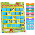 Vinlon Matching Memory Game for Kids Ages 4-8, Flip to Win Board Games Travel Toys Parlor Games for 3 4 5 6 7 8 Years Old, Road Trip Essentials, Airplane, Car Activity Easter Basket Stuffers