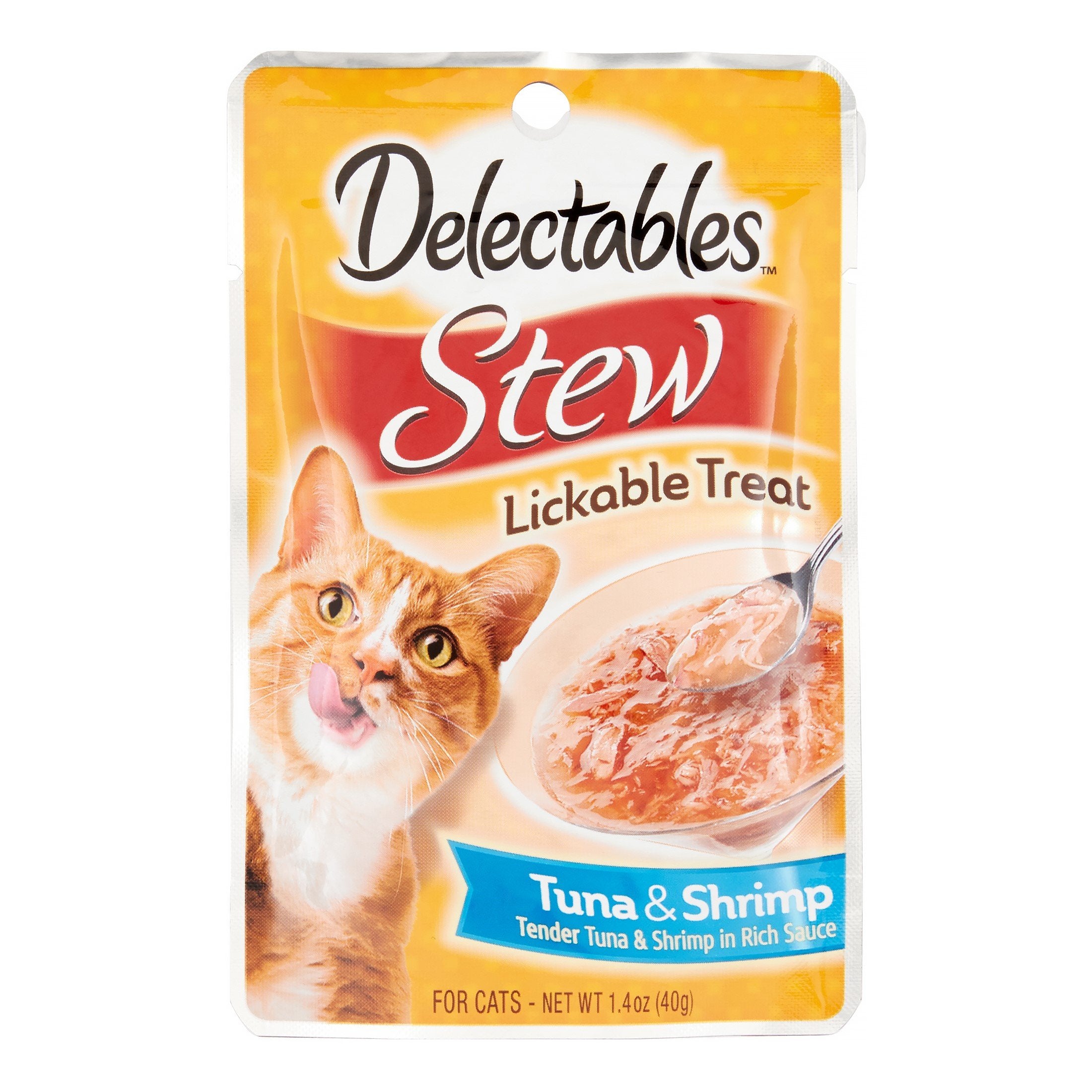 Hartz Delectables Stew Lickable Cat Treats - Tuna & Shrimp - 1.4 oz